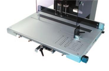 3 NAGEL Citoborma 190 / 290 Time saving sliding table The drilling machines Citoborma 190 / 290 are remarkably user-friendly and cover a wide range of applications.