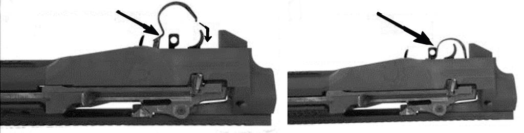 TRIGGER GROUP TRIGGER GROUP 23. WHEN THE TRIGGER GROUP IS SEATED INTO THE, PUSH THE TRIGGER GUARD INTO PLACE. 24.