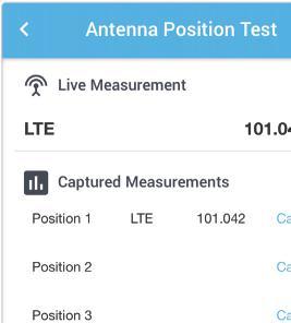 08 Using the Antenna Position Test The Wave app comes with an Antenna Position Test that can help you achieve the ideal balance between isolation and signal quality. 1.
