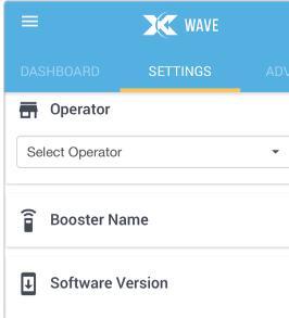 10 Booster Mode and Bands Booster Mode Under the Booster Settings section of the Settings tab of the Wave app, there is an option to change the booster mode from Stationary to Mobile.