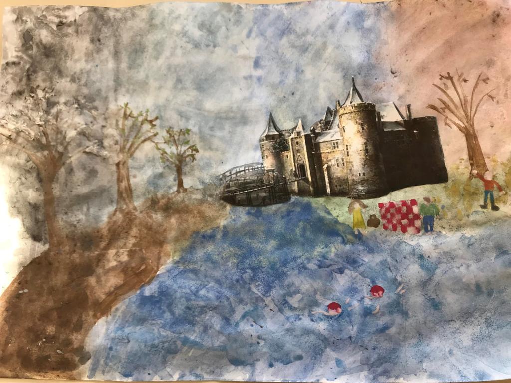 Year Six: In Year Six, they have also been looking at different seasons and have created watercolour painting to show the changes that happen during each season.