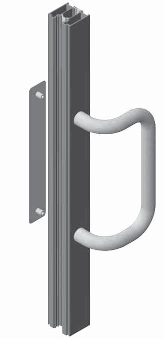 SUB STAINLESS STEEL PULL HANDLE SET HD-91 SERIES 300mm x 32mm SS SINGLE