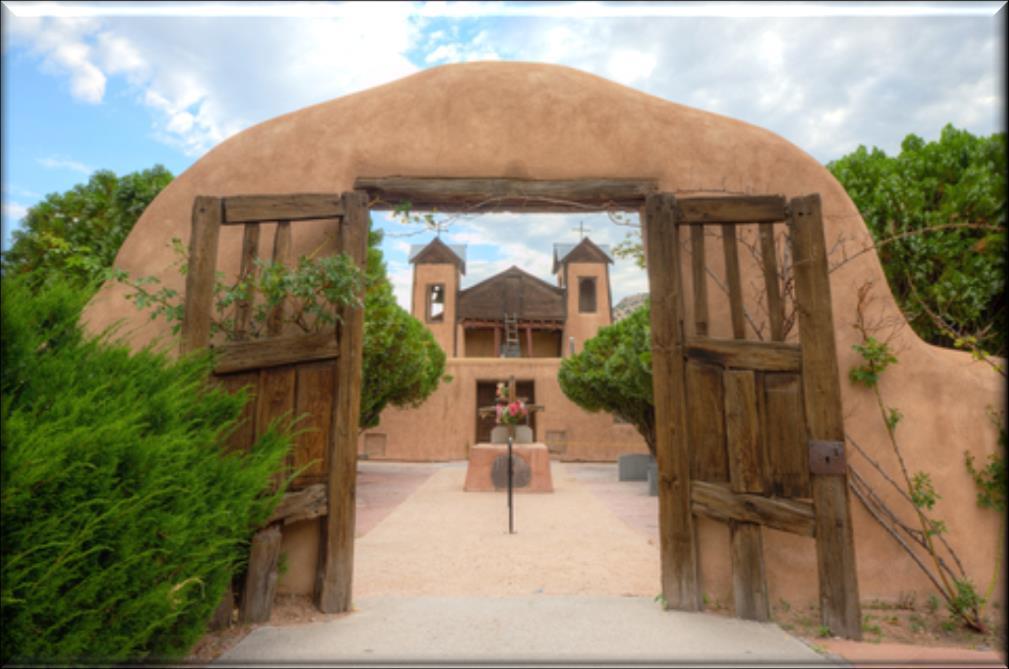 Chimayo is also renowned for its traditional Tewa Indian and Hispanic arts. These include wood carving, retablos, tin working, pottery, red and green chilis and colcha embroidery.