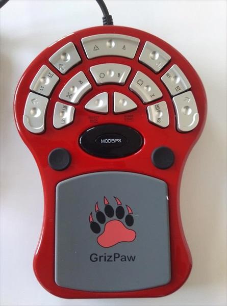 GrizPaw One Handed Controller All inputs of a standard controller