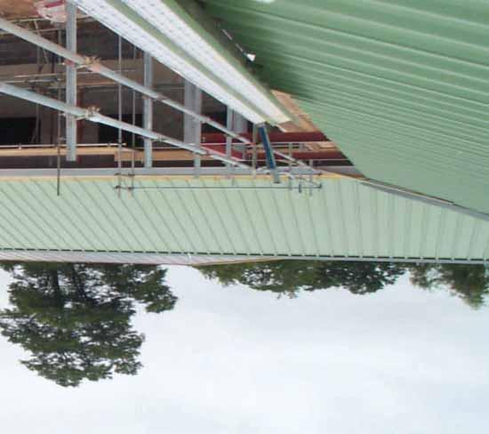 Design Guidance Structural Roof profiles are designed to be supported by steel or timber purlins, with the broad valley resting on the purlin. For 0.7mm thick profiles, purlins should be set at 1.