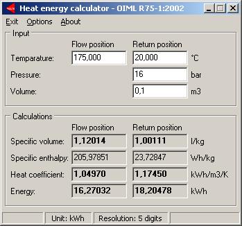 14.4 True energy calculation During test and verification the heat meter s energy calculation is compared to the true energy, which is calculated according to the formula of EN 1434-1:2007 or OIML