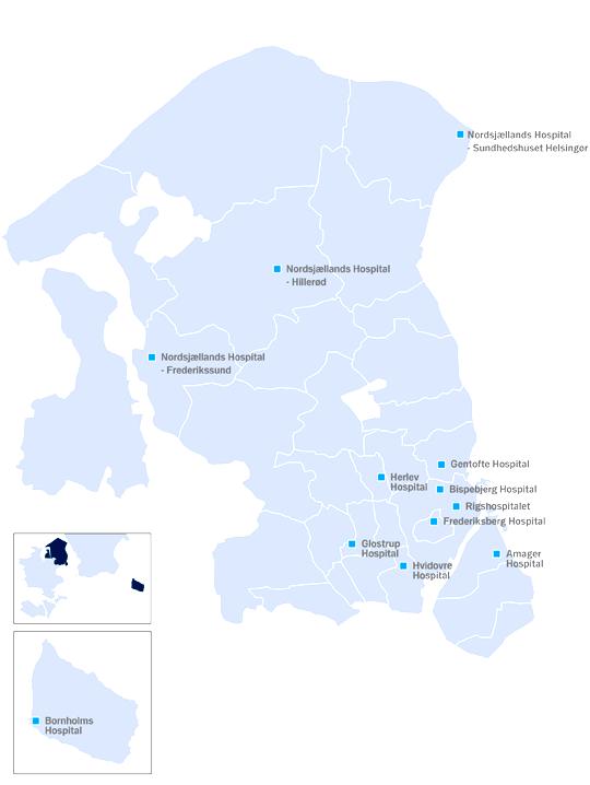 The Capital Region of Denmark the largest health provider in Denmark. Objectives The region provides healthcare, mental healthcare and regional development for 1.7 million people or approx.