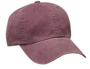 TWILL CAP EMBROIDERED Port Authority Garment-Washed Cap 100% garment washed, cotton twill Unstructured, low profile Adjustable slide closure with buckle and grommet Pigment-dyed