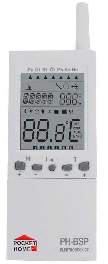 DESCRIPTION OF PH-BSP internal antenna character display We recommend you to use the