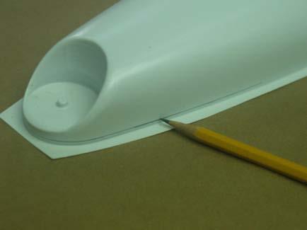 Cobra X Q Construction Tips : The white plastic in this kit is high impact styrene.