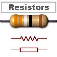 Resistor A resistor is a device that resists electrical current flow in a circuit. Following are the properties / characteristics of a resistor. It is a wire or coil wound around a ceramic cylinder.
