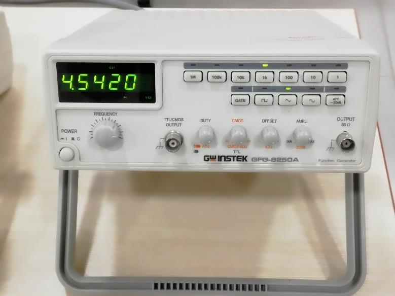 LAB EQUIPMENTS Function Generator A function generator is a piece of electronic test equipment or software used to generate different types of electrical waveforms over a wide range of frequencies.