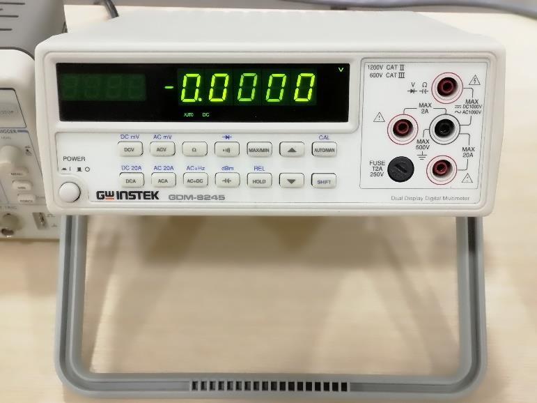 Digital multimeters have a numeric display, and may also show a graphical bar representing the measured value.