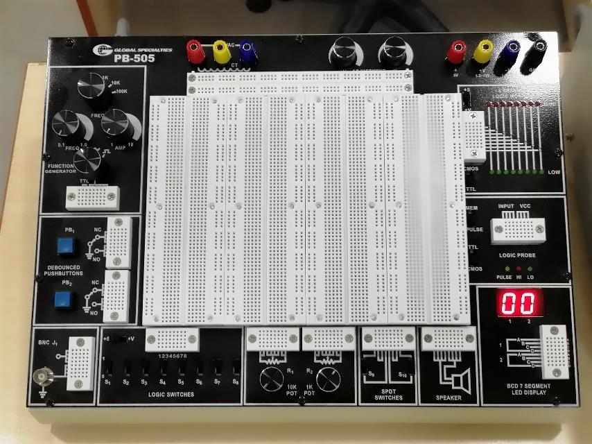can be used to construct basic series and parallel circuits or the most complicated multi-stage microcomputer circuits, incorporating new trends in industrial technology.