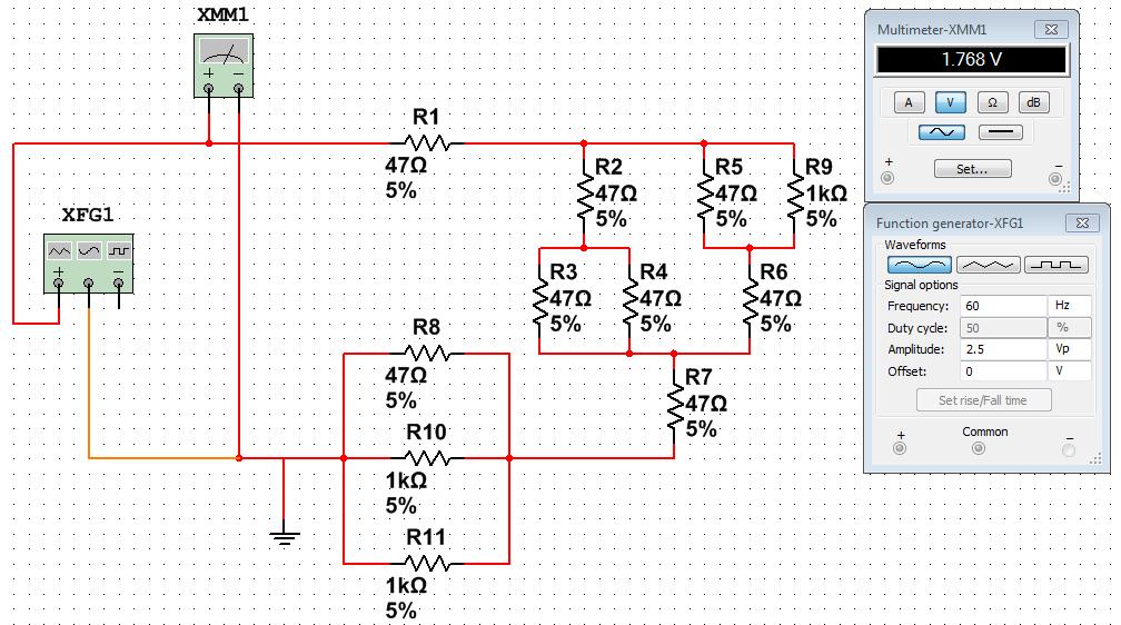 DC Voltage Measurement Figure 2.3b.