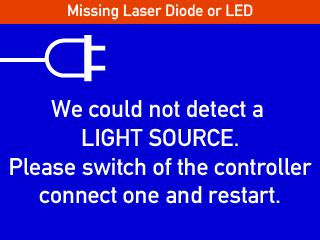 To keep the single mode of the green emitting laser stable an accuracy of ±0.0 C is required.