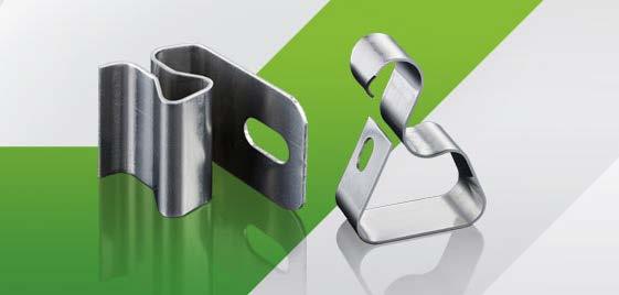 PUNCHED- AND BENT PARTS TECHNICAL FEATURES: Material thicknesses of 0.05 to 3.0 mm Material widths of up to 150.
