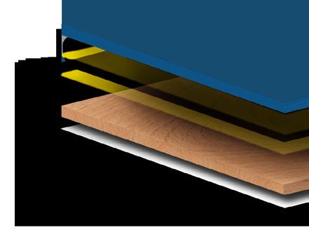 CHARACTERISTICS: high quality plywood with low density - flamed, warm hue FINISHES AVAILABLE: veneer laminate clear coat