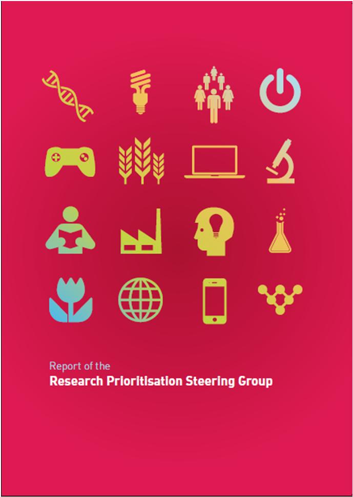 NATIONAL RESEARCH PRIORITIES: ENERGY & MARINE Research Prioritisation Report 2011
