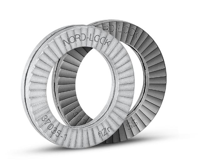 AN APPROVED SOLUTION Tested and certified Nord-Lock washers are produced to the highest specifications and quality standards.