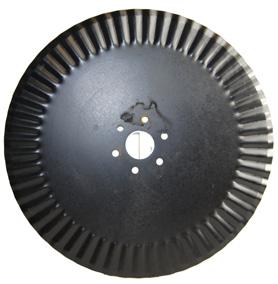Fluted/Rippled Coulters *Made of high quality Boron steel. 15 & 16 Diameter WF15P 15 rippled coulter blade pilot, can be cut to most hole patterns for an additional fee. 10 54326 $33.