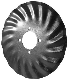 15 & 16 Diameter (Narrow cut design for planters) VT15MLOL 15 Blade to fit Yetter, GP, White, Kinze 4 bolt. Cuts approximately 1/2 wide. 4 mm thick. 8 03028 $29.