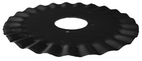 25 Wave Coulter Blades *Made of high quality 7 gauge (.177 ) Boron steel. *All 25 wave blades measure 5/8 width.