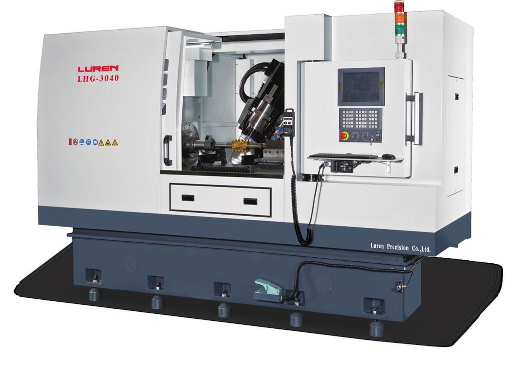 Machine Introduction Presentation of High Precision and the Best Performance-To-Price Ratio LHG-3040 CNC Hob Sharpening Machine Luren Precision Co., Ltd.