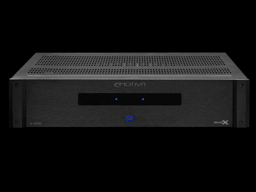 Emotiva BasX A300 Stereo Power Amplifier The BasX A-300 is a two channel power amplifier that offers true audiophile sound quality at an affordable price.