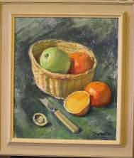 #056 Fruit Basket, Walnut and