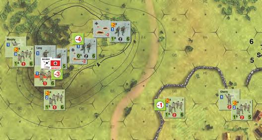 Turn 3 Activation Activation Phase: The American player s attempt to conduct a Coordinated Activation allowing him to activate two platoons together is successful this time because his Coordinated