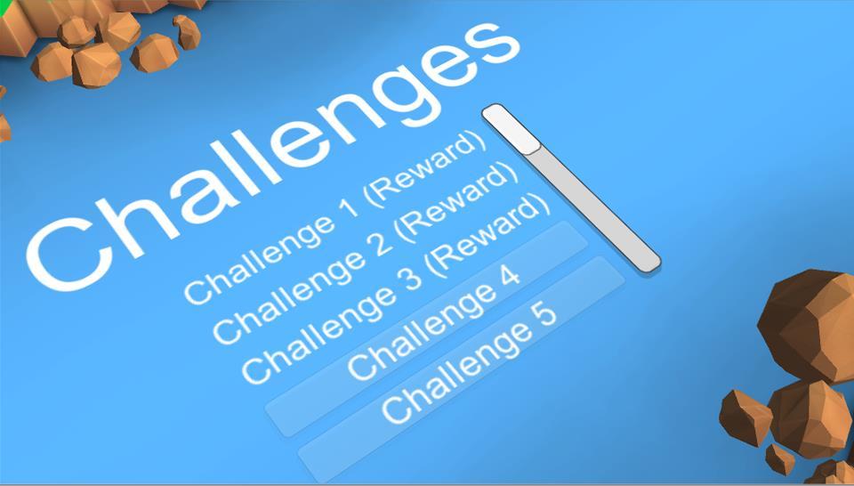 Challenges Slip Collection Player will be rewarded according to the number of slips collected in one run Reward will be shown in a wrapped Craft paper that unwraps on tapping.