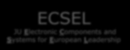 Industry ECSEL JU Electronic