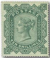 and 1 followed. In 1882 printing plates were reduced from four panes of 20 (= 80 stamps) to one plate of 56 stamps.