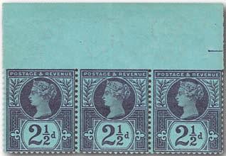 the Throne, the issue became known as the Jubilee Issue. 1887, 2½d.