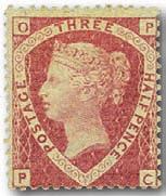 ½d. rose-red, plate 1, variety: imperforate mint pair.