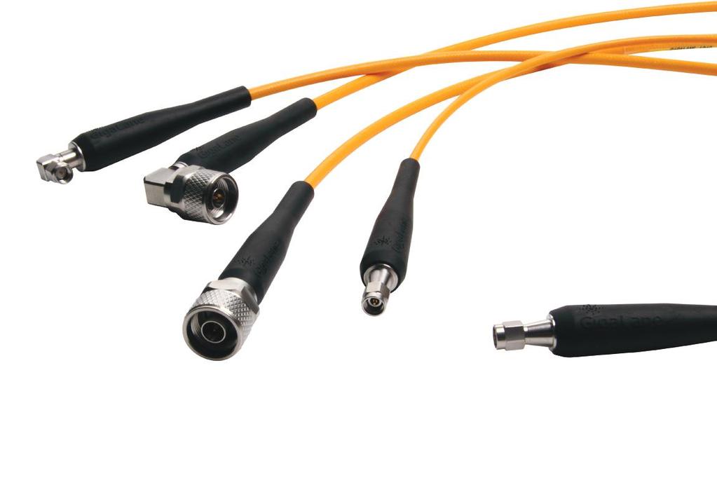 GL Series Flexible Low Loss Microwave Cable Assembly GigaLane GL Series cable assemblies perform in the range of frequency usage that is applicable up to 4 GHz.