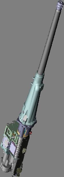 50mm Bushmaster Cannon Hybrid Bushmaster Cannon Accommodates EAPS 50mm Caliber Cartridge Length No New