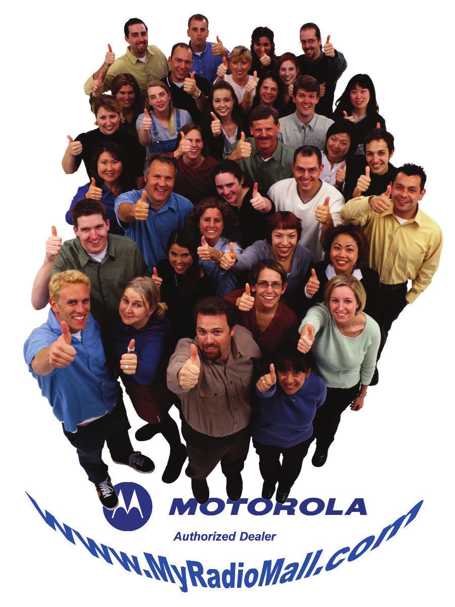 Over 7 million customers have made MyRadioMall.com America's #1 choice when it comes to dependable and reliable Motorola Communications at fantastic prices.