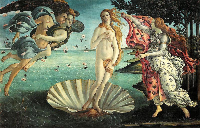 famous works The Birth of Venus (1482).