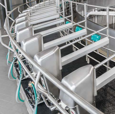 High-grade materials and robust design form the safe and solid foundation of your dairy