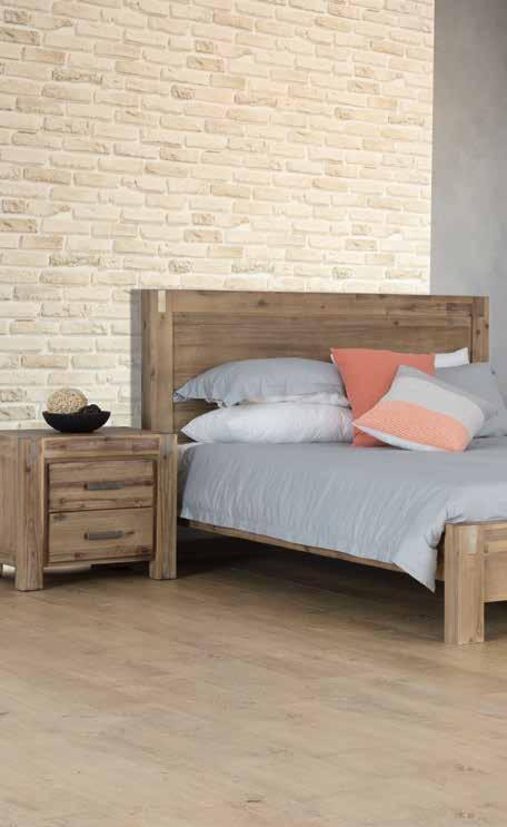 STERLING BEDROOM RANGE Constructed in Acacia Wood and in a