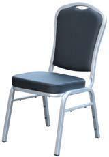 Chair - Vinyl duraseat Stackable up to 10 high Unit Weight: 7kg SWL: 150kg Chair trolley available