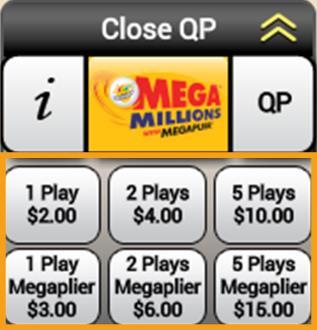 SECTION 3.7 MEGA MILLIONS Mega Millions One Touch Game Buttons 1.