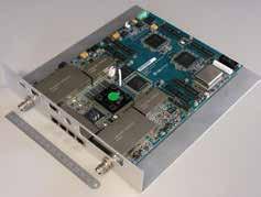 Teledyne Paradise Datacom Standard & Custom Modems for use in Satellite Ground Station Applications Typical Features: Software defined satellite modems provide Ethernet/IP or serial interface for