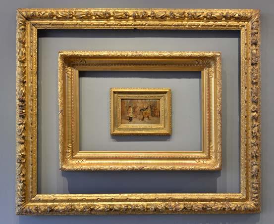 gilded, John Kesson maker Aberdeen, framer to Sir George Reed and Robert Brough, 20 x 30