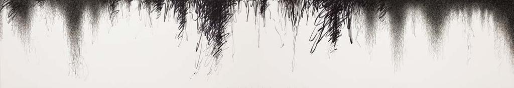 Untitled 无题 (2012) Pen on paper 纸本钢笔 Diptych 双联 : 53