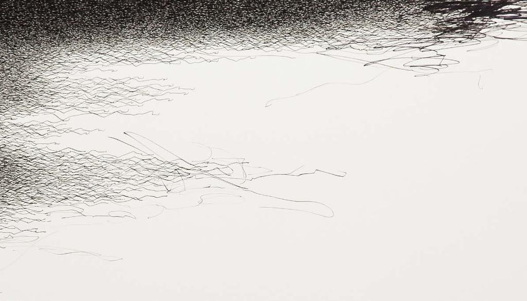 COVER Untitled 无题 (2013) Pen on canvas 布面钢笔 146 x 128 cm (57 1/2 x 50 1/3 in.