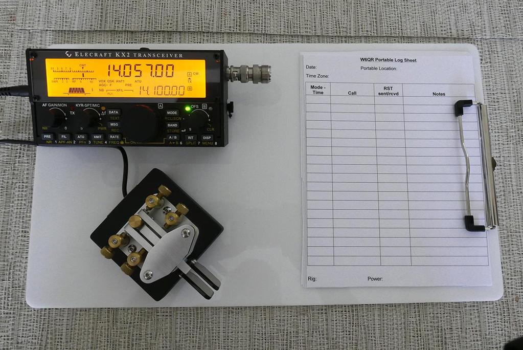 W6QR 10 Watt Portable CW Station 80-10M, 5-10 watts,