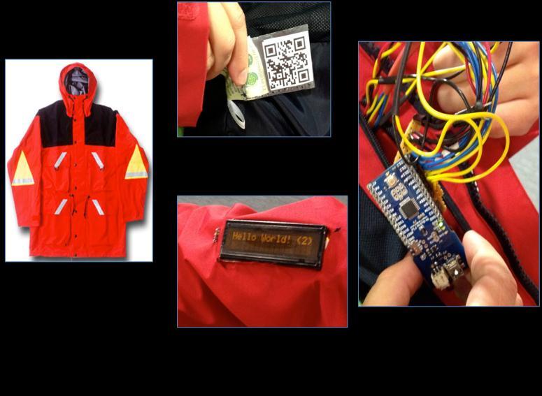 Smart Jacket as a Collaborative Tangible User Interface in Crisis Management 5 3. Recommends services: Each mission will have specific needs regarding what tools will be used.